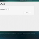 MODX revo install. Step 1